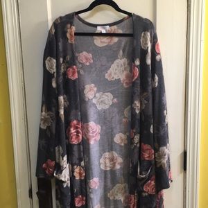 NWT Floral XL LuLaRoe Sarah Cardigan Duster